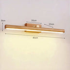 Applique Murale LED en Bois Spécial Miroir