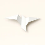 Applique Murale Origami Oiseau Design Moderne
