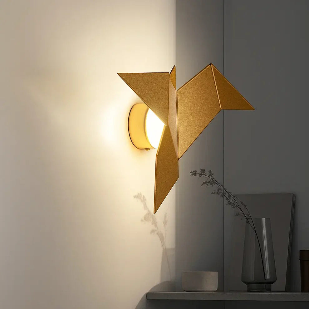 Applique Murale Origami Oiseau Design Moderne