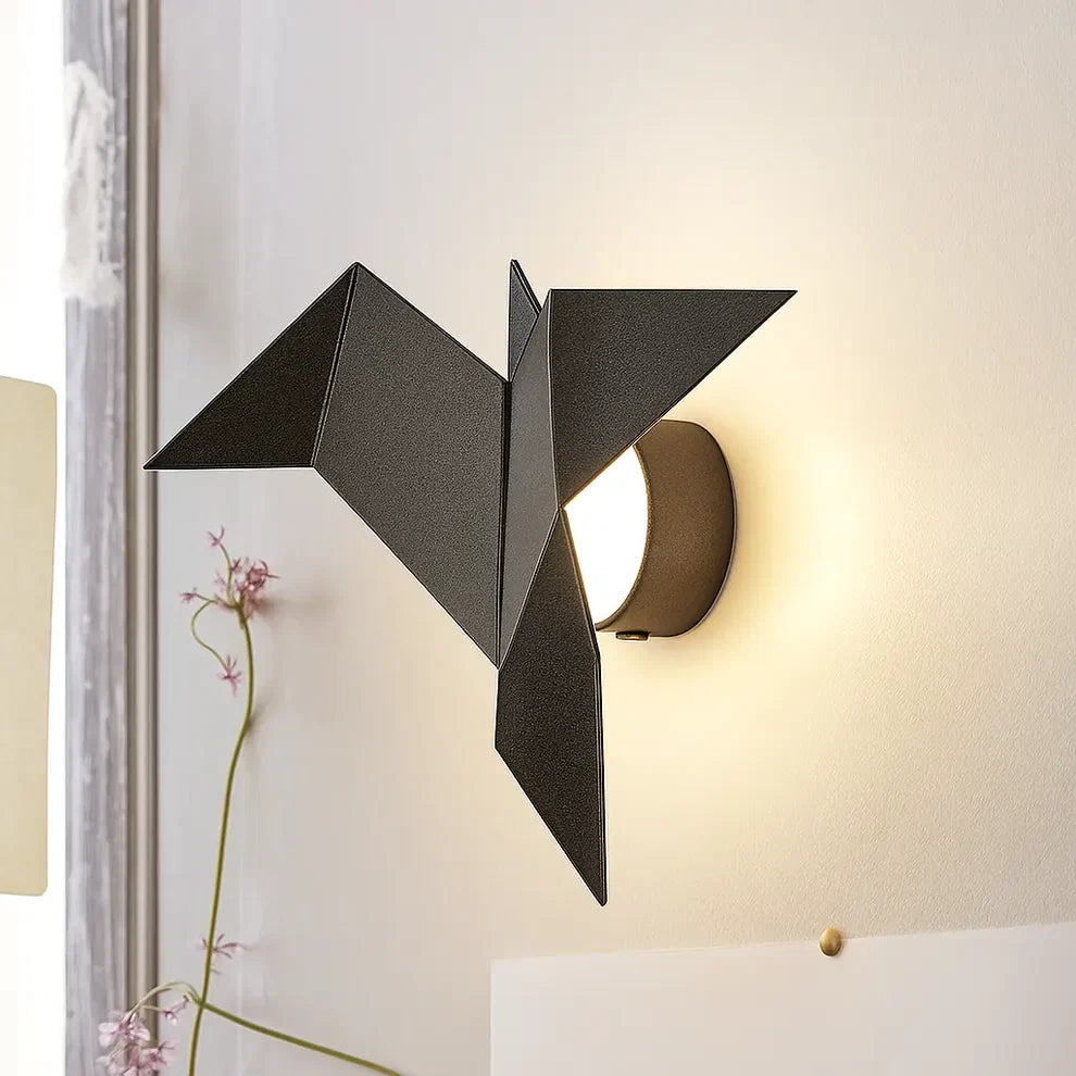 Applique Murale Origami Oiseau Design Moderne