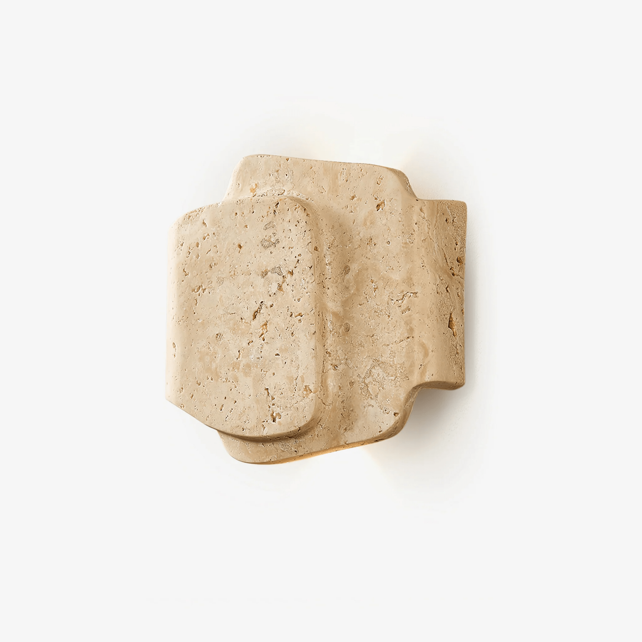 Applique Minérale Travertin Jaune