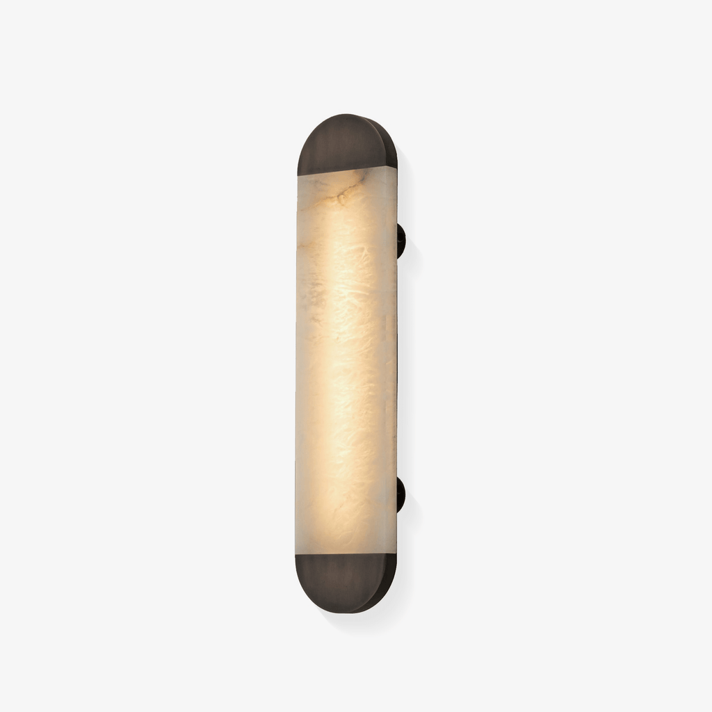 Applique Minimaliste Ghost Albâtre Bronze mySite
