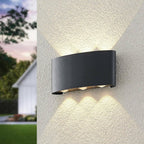 Applique Murale Extérieure LED Éclairage Haut et Bas moderne