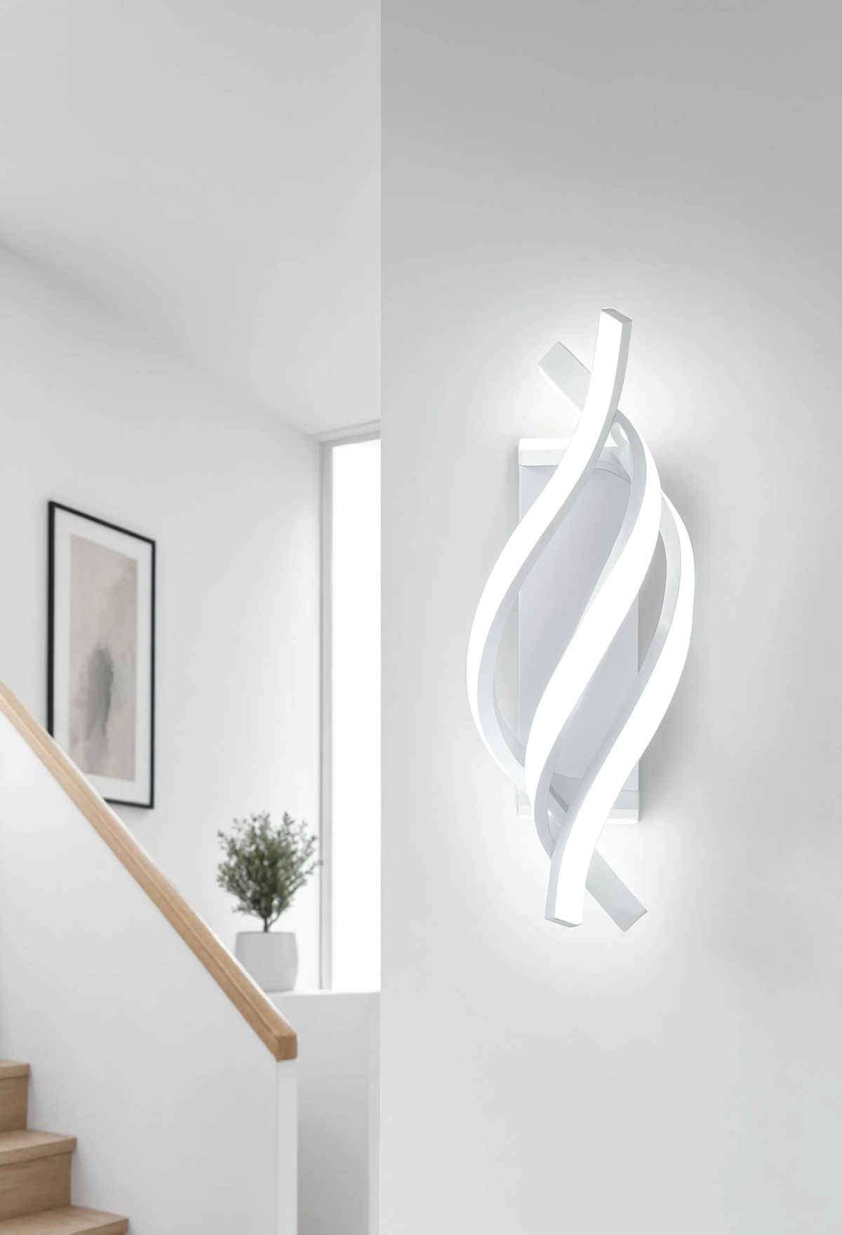 Applique Murale Spirales LED