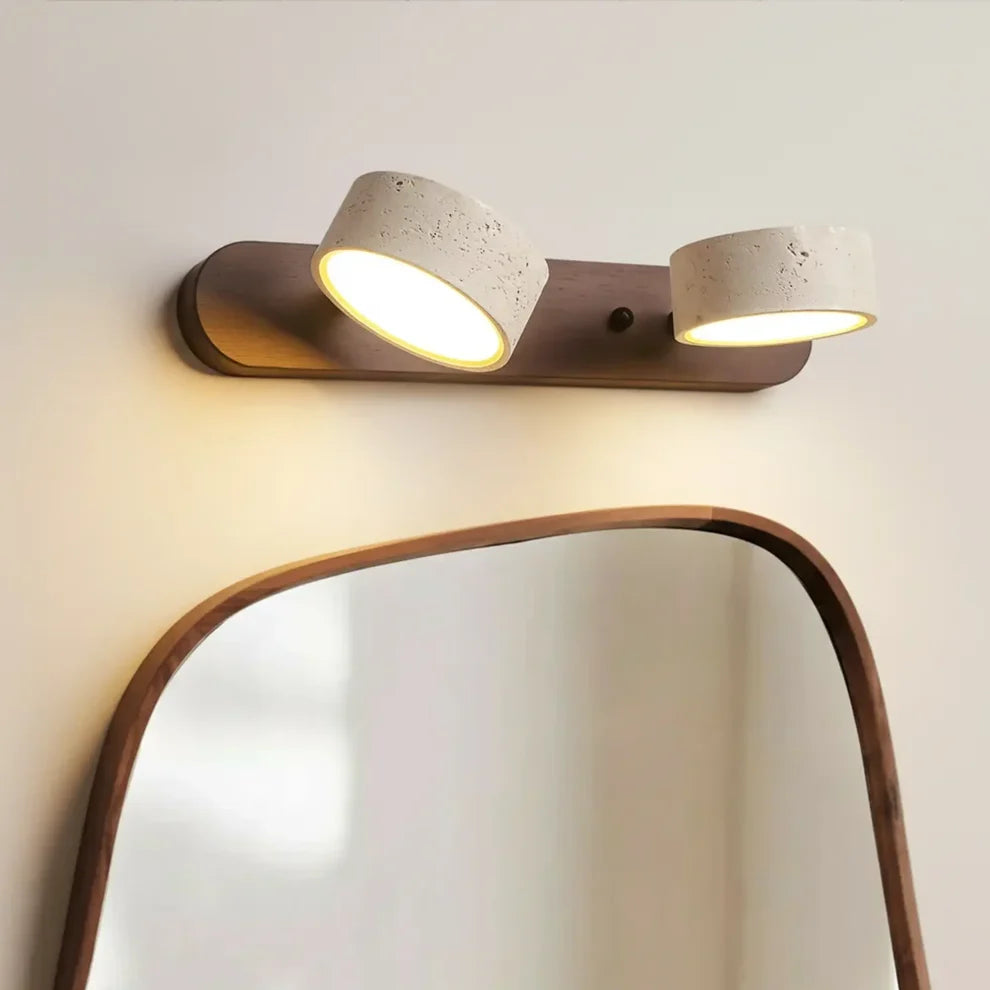 Applique murale LED Travertin Design Minimaliste
