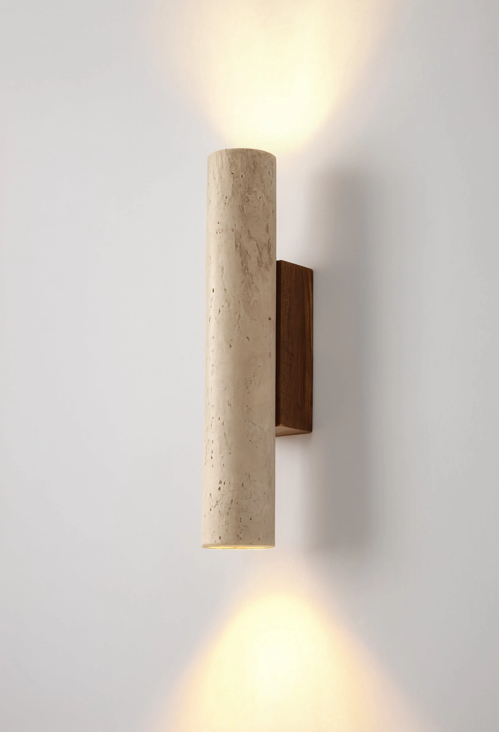 Applique Murale LED Travertin Style Wabi Sabi