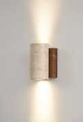 Applique Murale LED Travertin Style Wabi Sabi