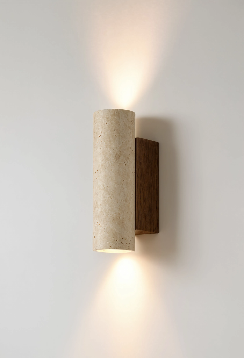 Applique Murale LED Travertin Style Wabi Sabi