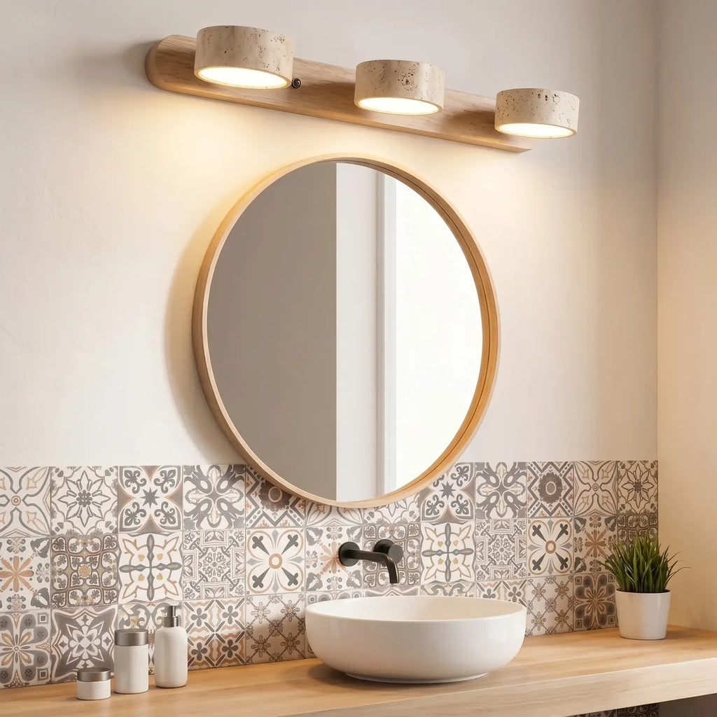 Applique murale LED Travertin Design Minimaliste