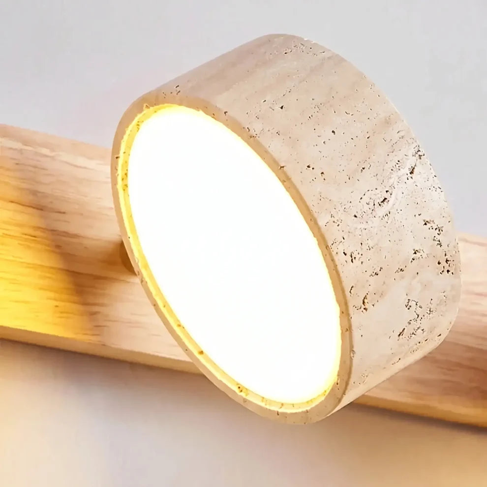 Applique murale LED Travertin Design Minimaliste
