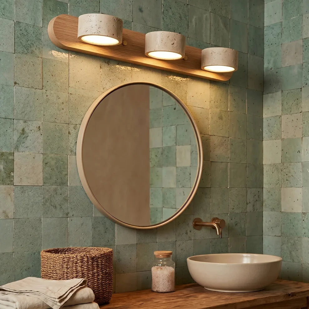 Applique murale LED Travertin Design Minimaliste