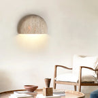 Applique Murale Demi Cercle Style Wabi Sabi