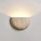 Applique Murale Demi Cercle Style Wabi Sabi