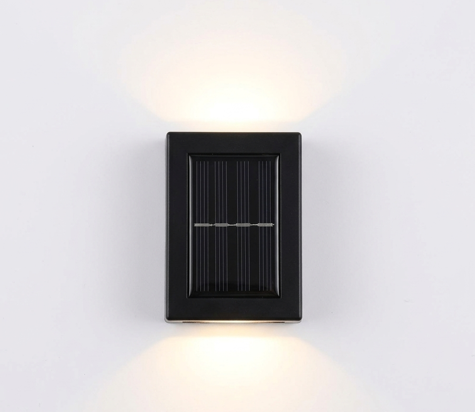 Applique Murale Solaire LED Extérieur Double Faisceau Eleganz Wohnen