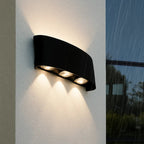 Applique Murale Extérieure LED Éclairage Haut et Bas moderne