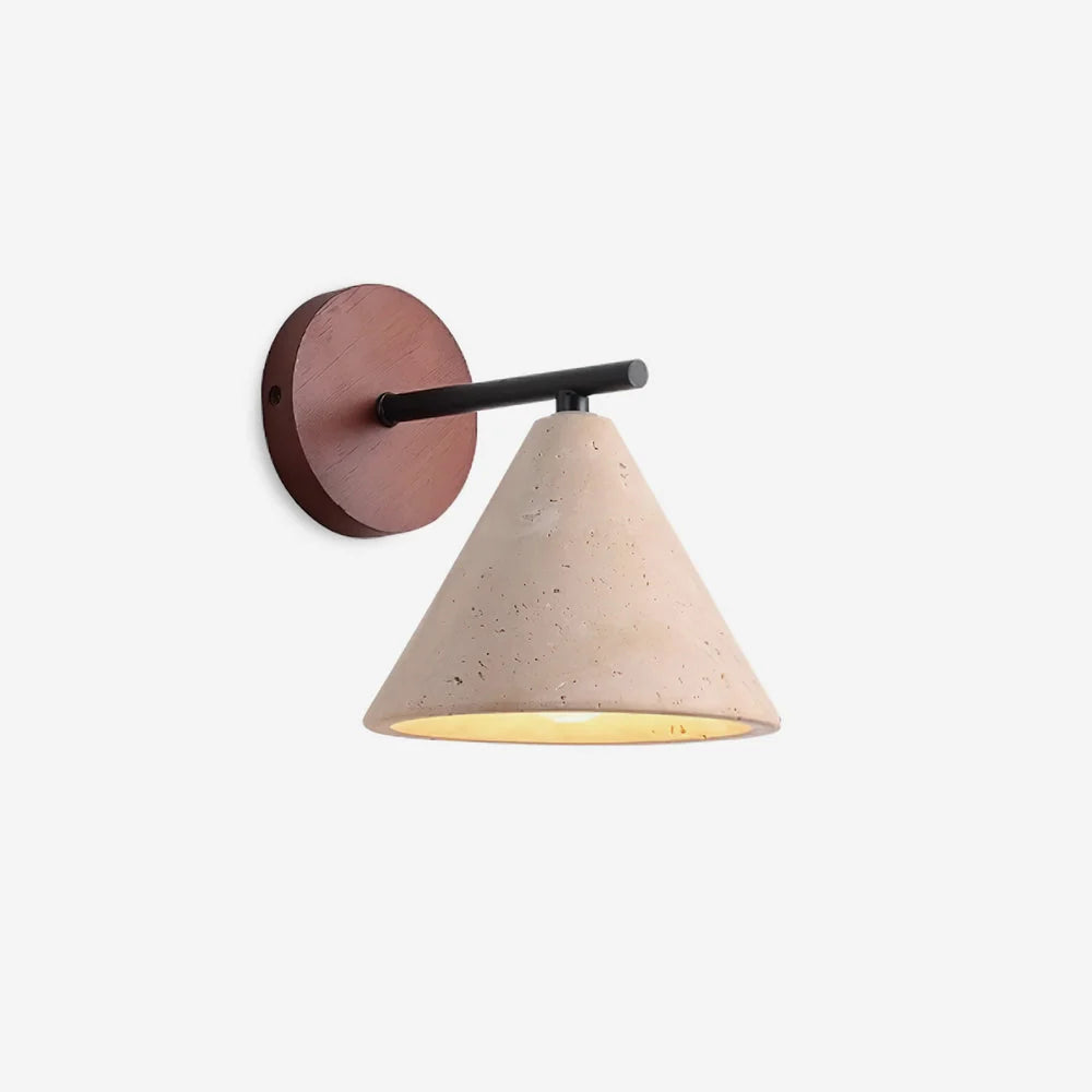 Applique Murale Moderne Bois Cone