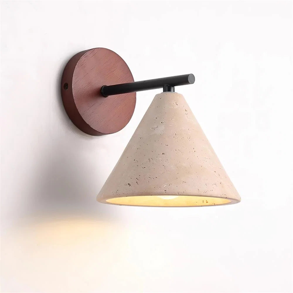 Applique Murale Moderne Bois Cone
