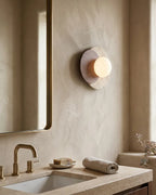 Applique Murale Design Wabi Sabi Disque
