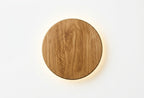 Applique Murale Ronde en Bois