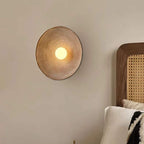 Applique Murale Ronde Style Japandi