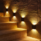 Applique Murale Solaire LED Extérieur Double Faisceau Eleganz Wohnen