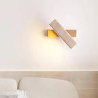 Applique Rotative Minimaliste Bois Travertin