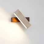 Applique Rotative Minimaliste Bois Travertin