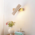 Applique Rotative Minimaliste Bois Travertin