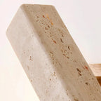 Applique Rotative Minimaliste Bois Travertin