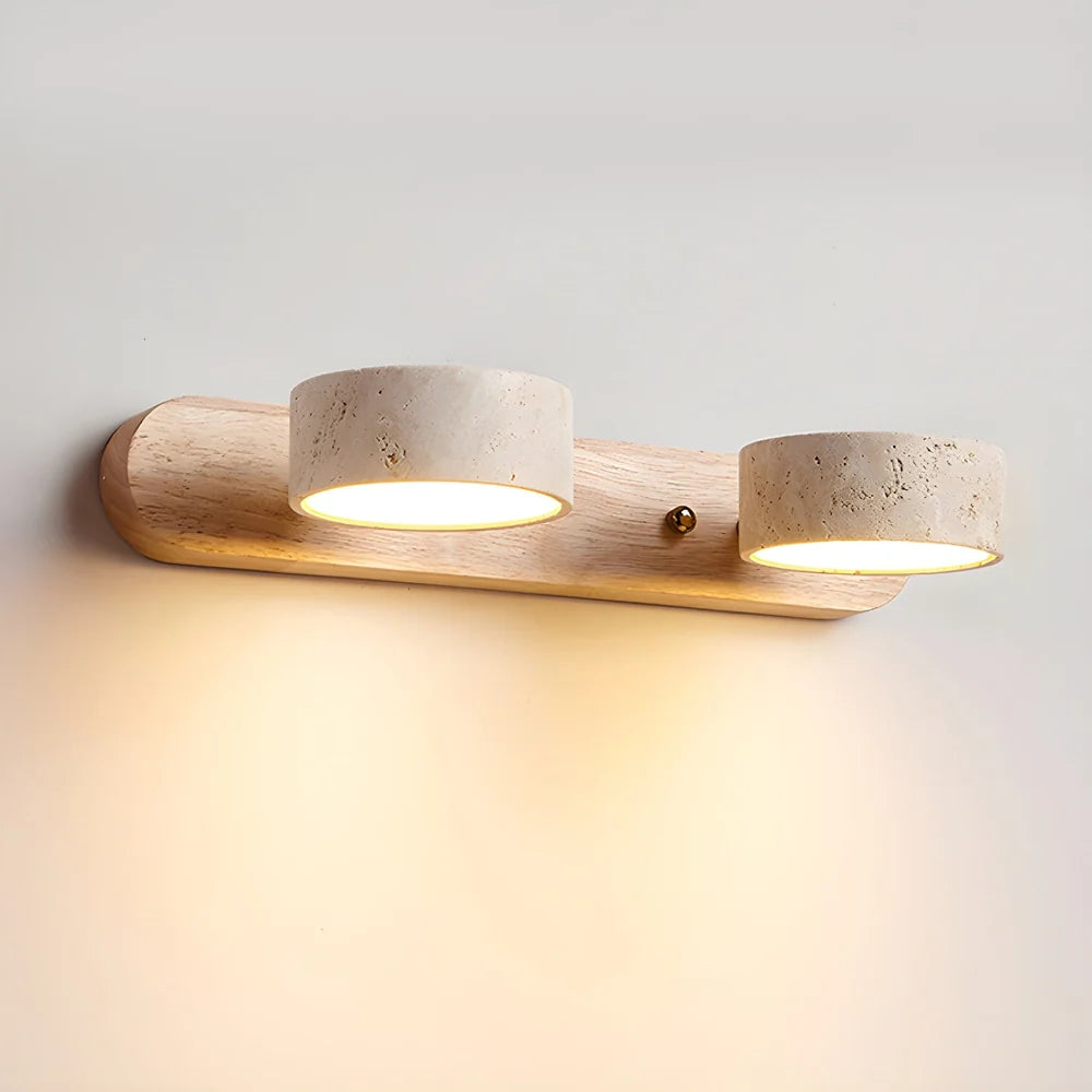 Applique murale LED Travertin Design Minimaliste
