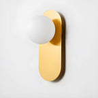 Applique Murale Plate avec Globe