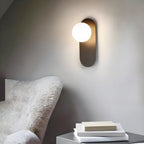 Applique Murale Plate avec Globe