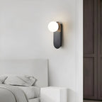 Applique Murale Plate avec Globe