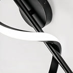 Applique Murale LED Moderne Design Spirale