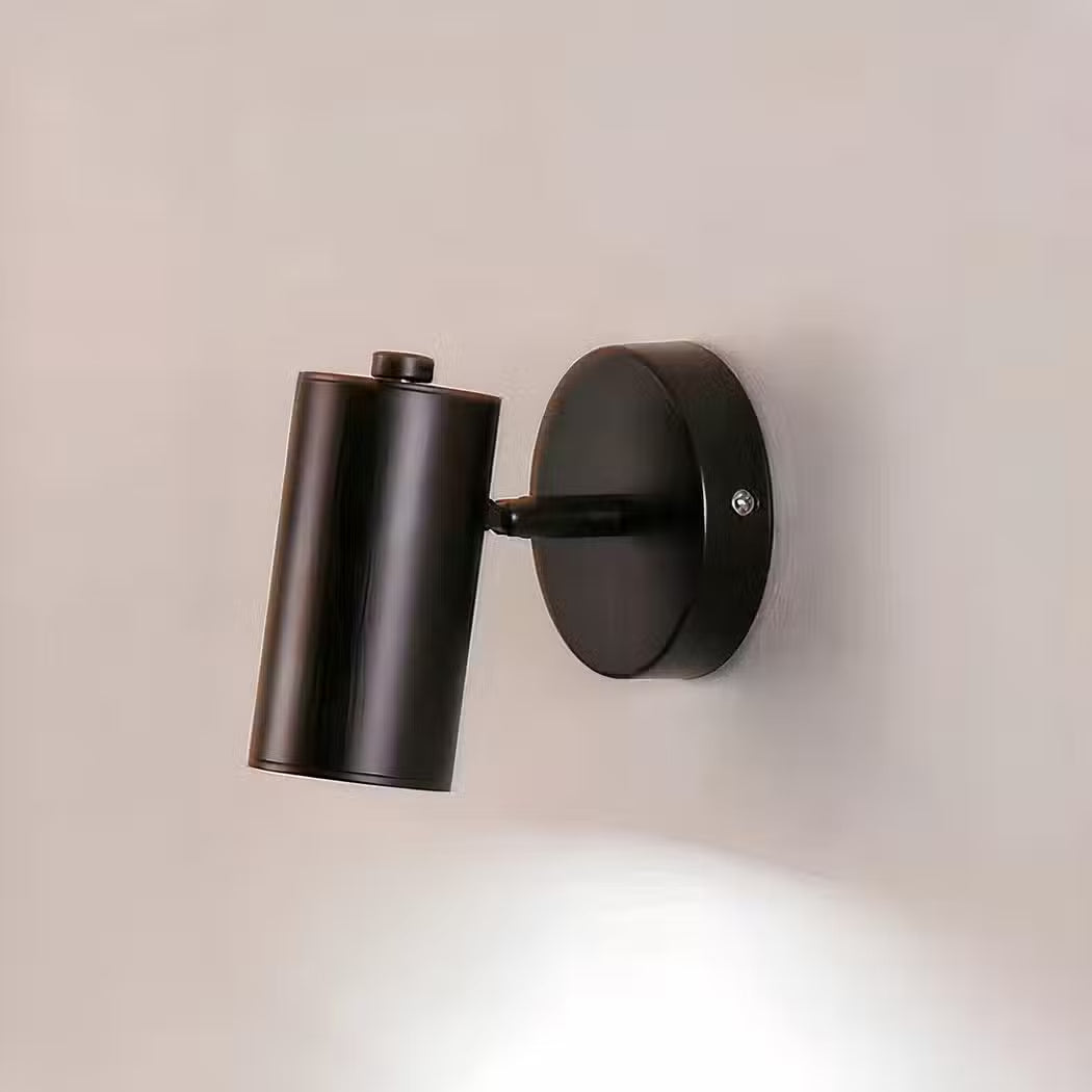 Applique Murale Lisse Rotative en Métal