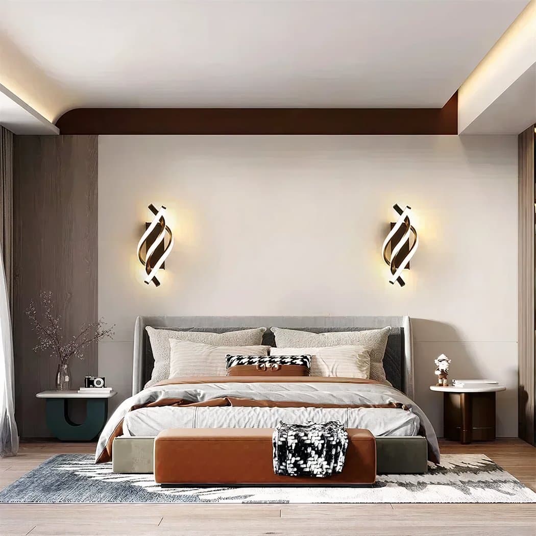 Applique Murale Spirales LED
