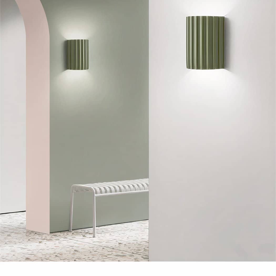 Applique Murale Striée Style Scandinave LED