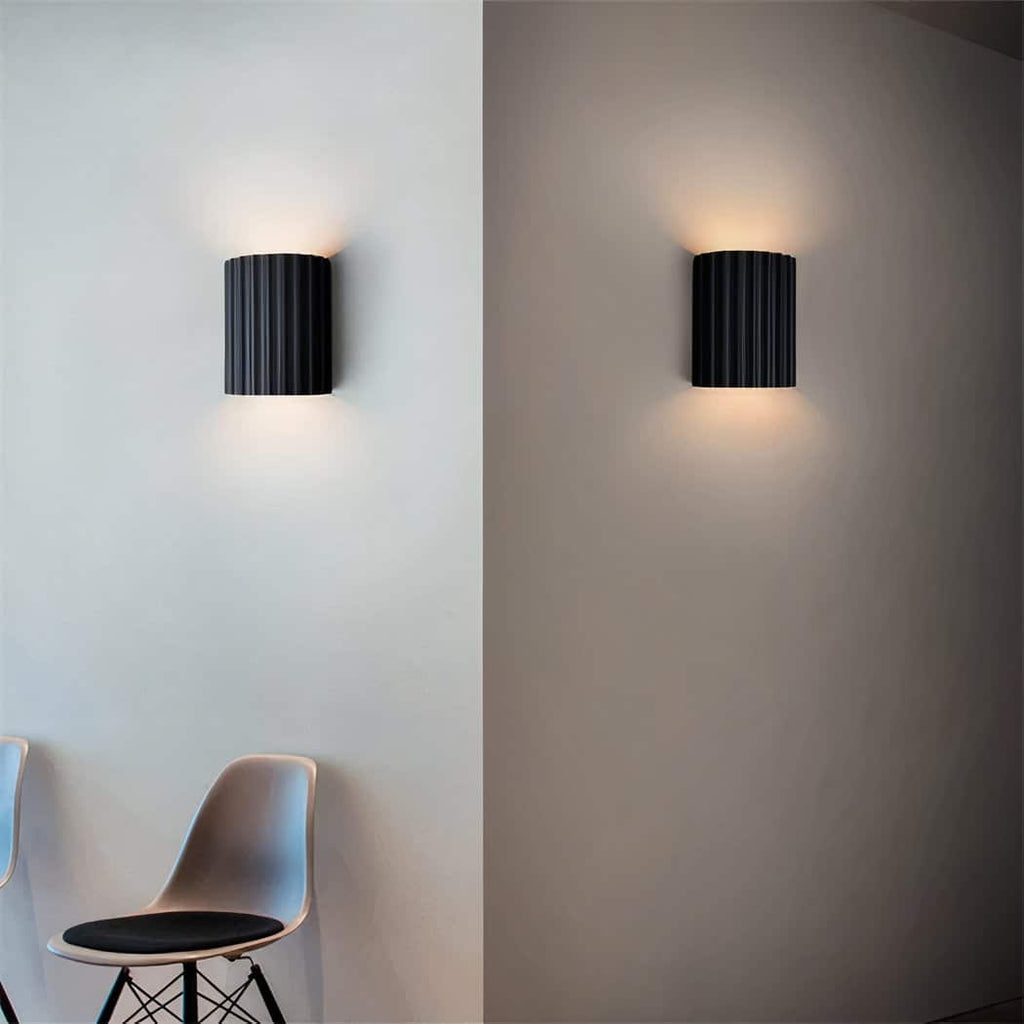 Applique Murale Striée Style Scandinave LED