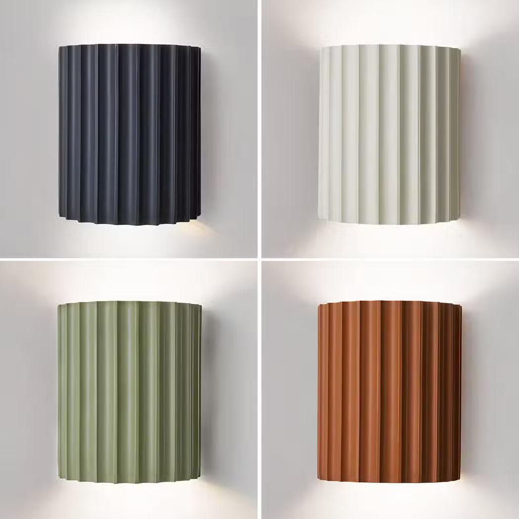 Applique Murale Striée Style Scandinave LED