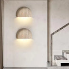 Applique Murale Demi Cercle Style Wabi Sabi