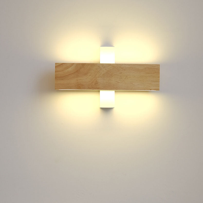 Applique Murale LED Japonaise Lampe Murale Rotative Minimaliste Eleganz Wohnen