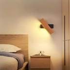 Applique Murale LED Japonaise Lampe Murale Rotative Minimaliste Eleganz Wohnen