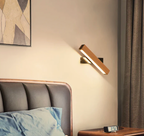 Applique Murale LED Japonaise Lampe Murale Rotative Minimaliste Eleganz Wohnen