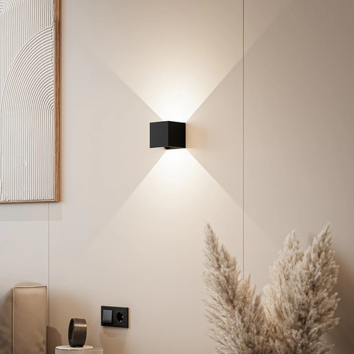 Applique Murale Cubique Géométrique Eleganz Wohnen