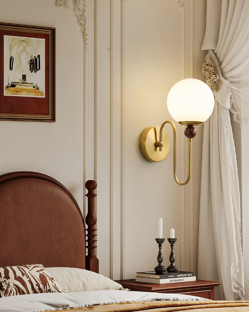 Applique Moderne Minimaliste Métal Dorée