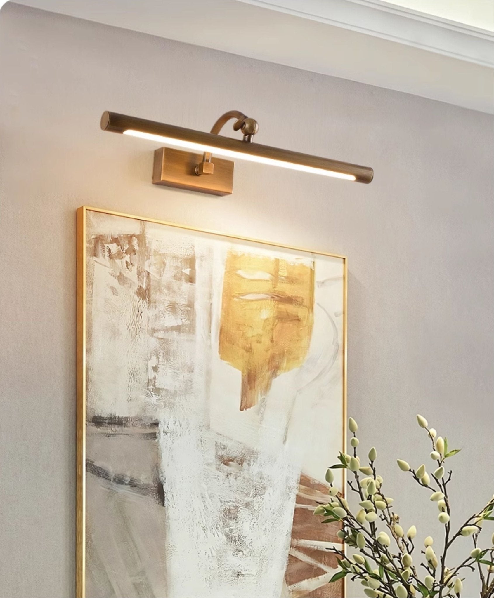 Applique Murale Pivotante en Bronze