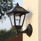 Applique Murale Solaire Extérieure Lanterne Classique Eleganz Wohnen