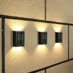 Applique Murale Solaire LED Extérieur Double Faisceau Eleganz Wohnen
