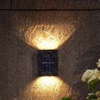 Applique Murale Solaire LED Extérieur Double Faisceau Eleganz Wohnen