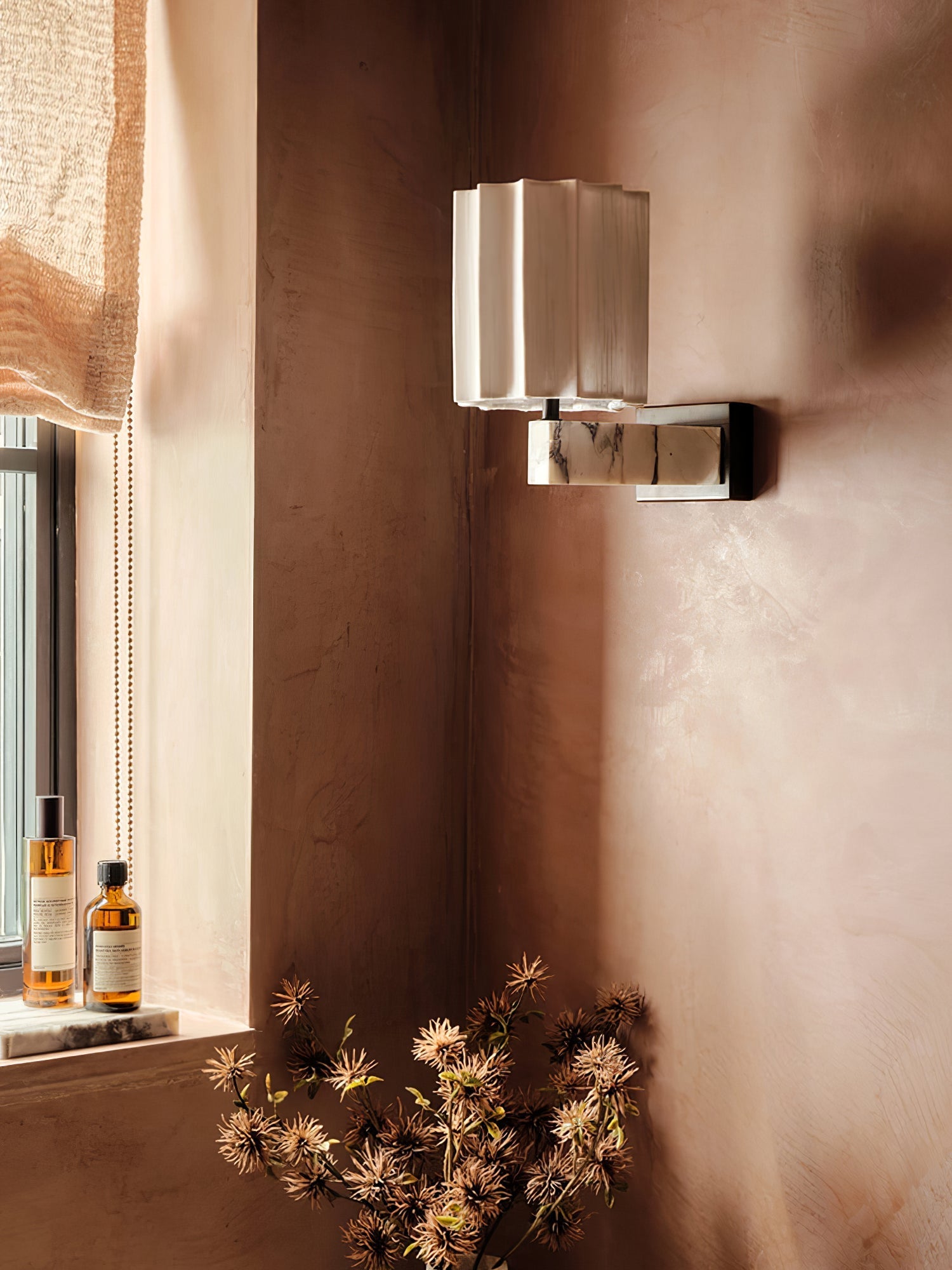 Applique Murale Style Abat-Jour Quartz